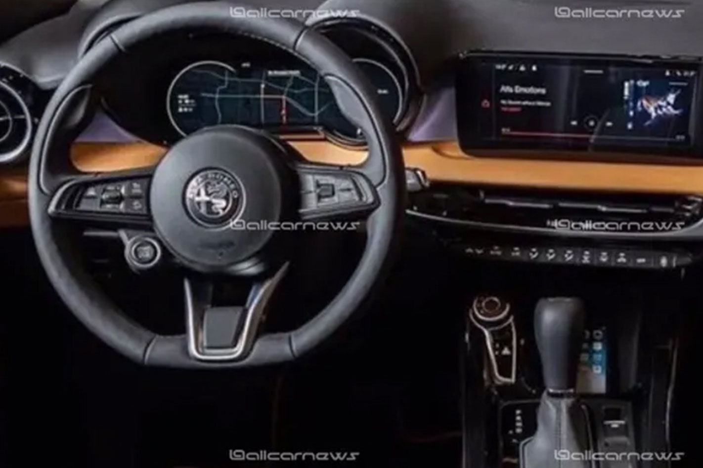 Leaked image of the Alfa Romeo Tonale