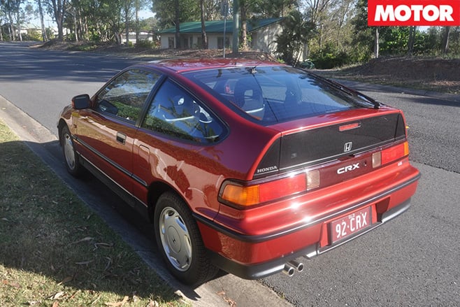 Honda CRX rear