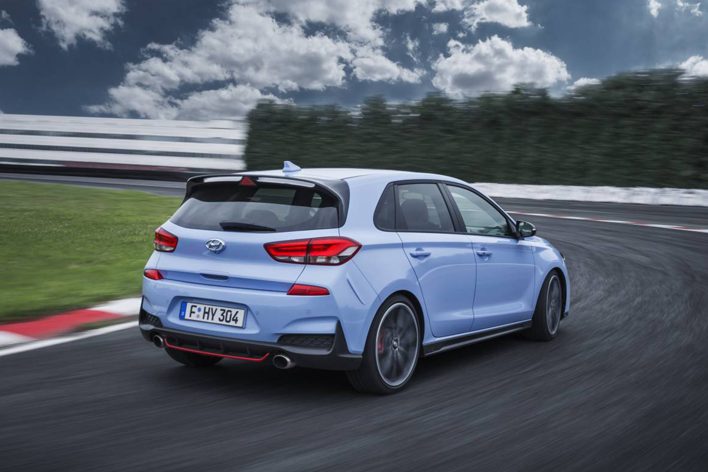 2018 Hyundai i30 N rear