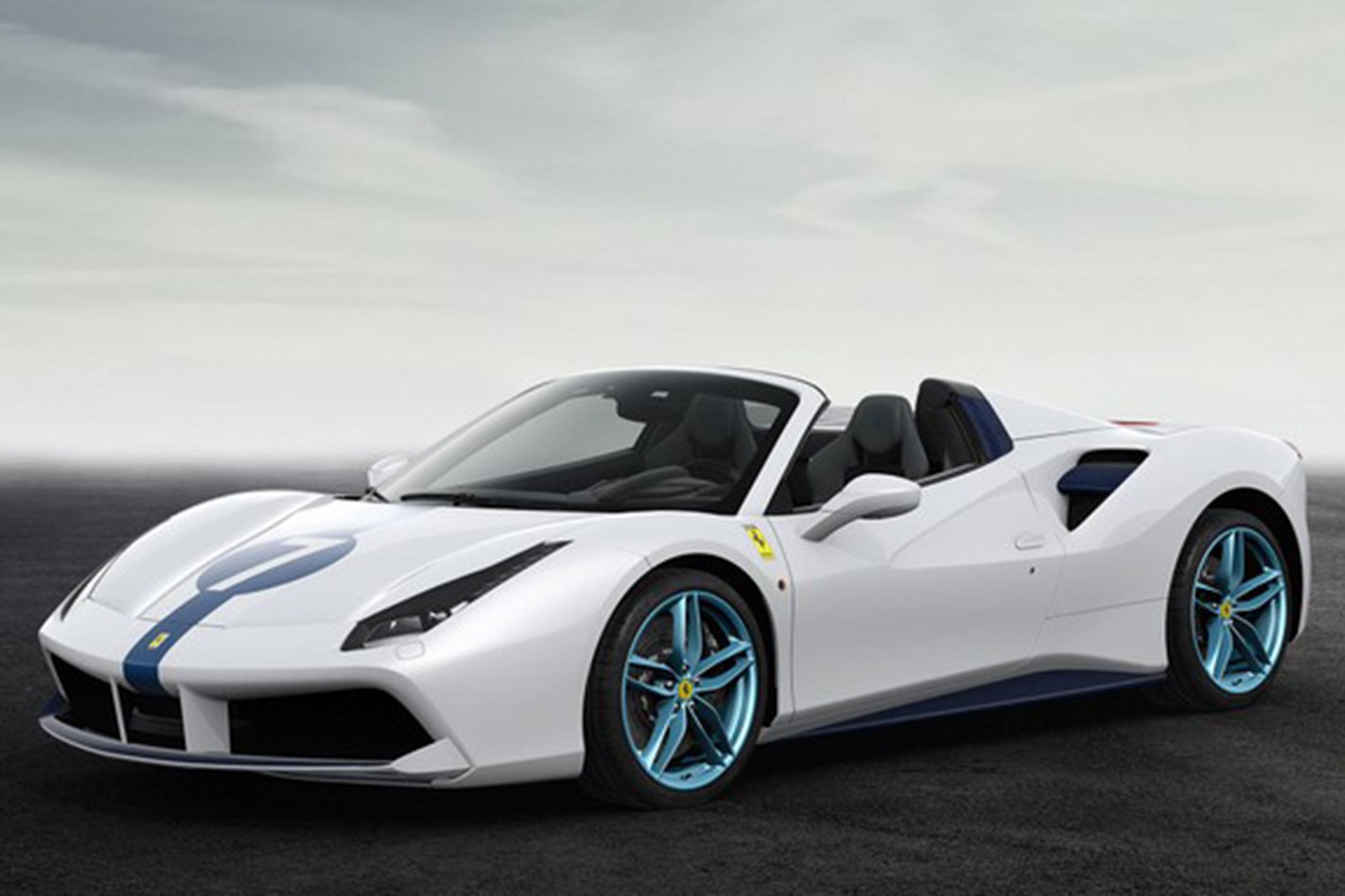 Ferrari 488 Spider retro livery 33