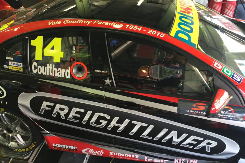 BJR tribute to Geoff Paradise