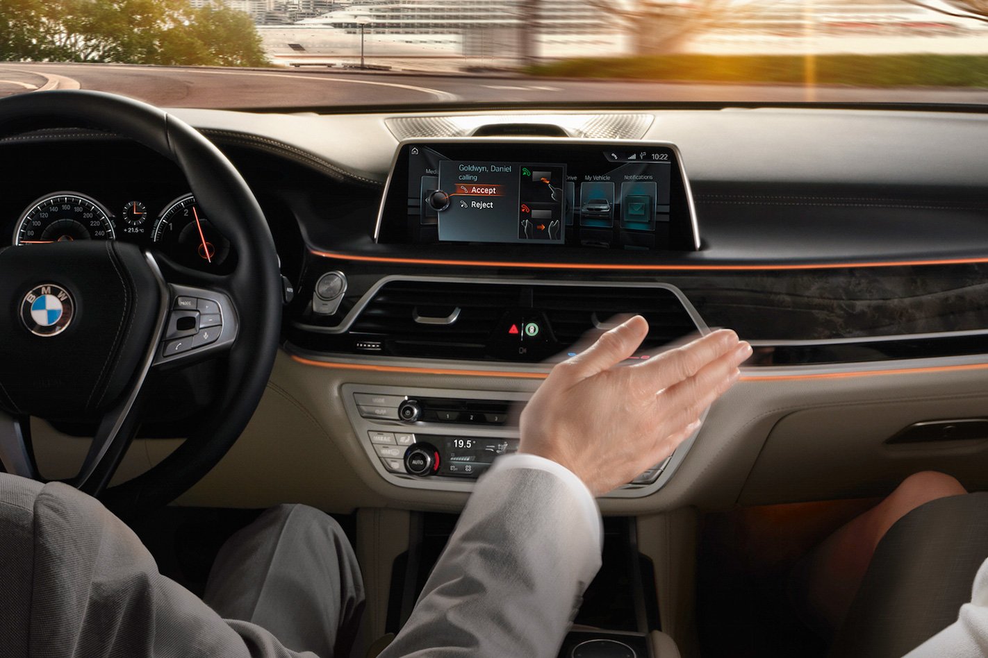 BMW dash