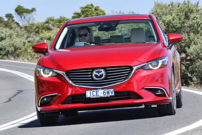 Mazda 6 Front Driving