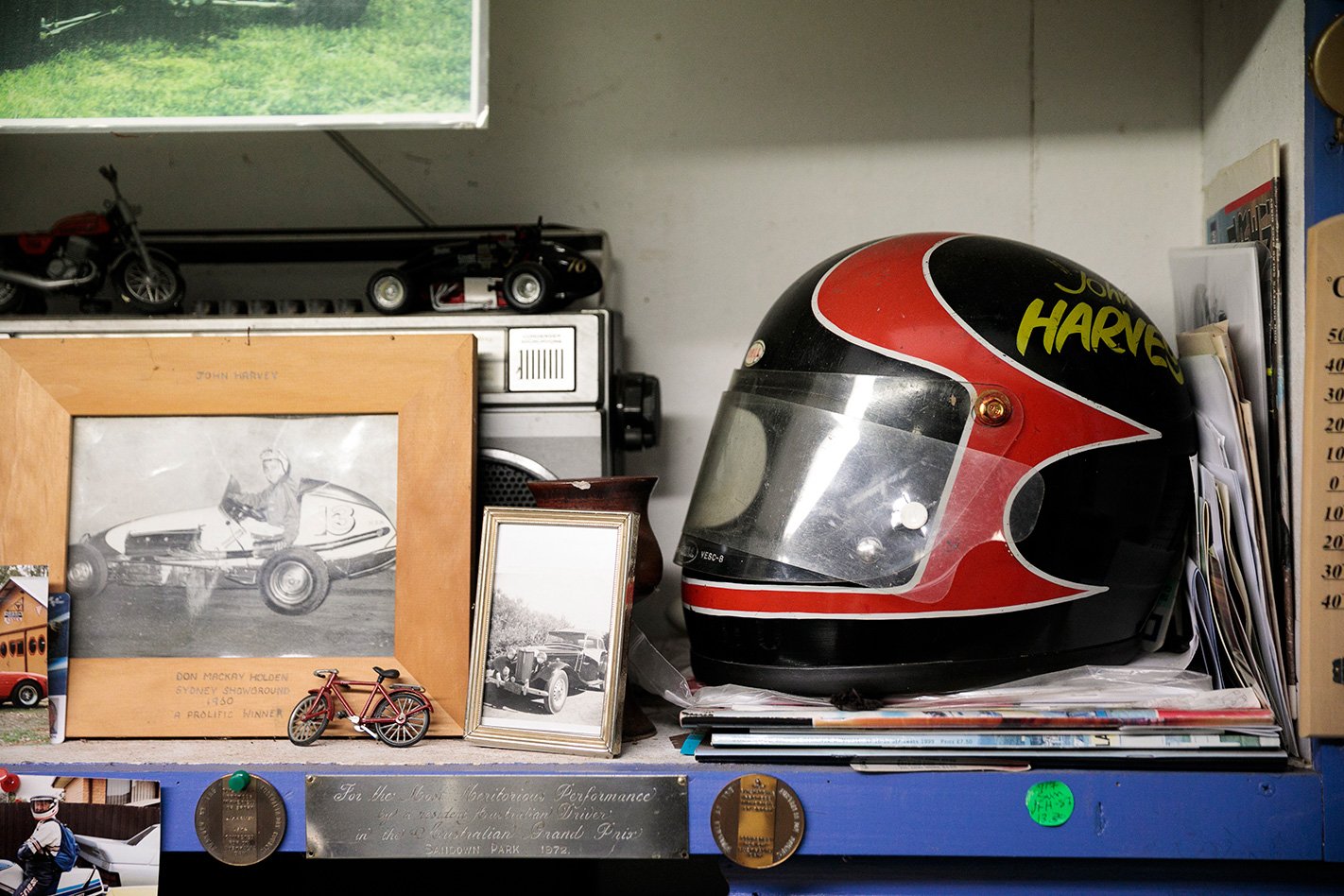 John Harvey memorabilia.jpg