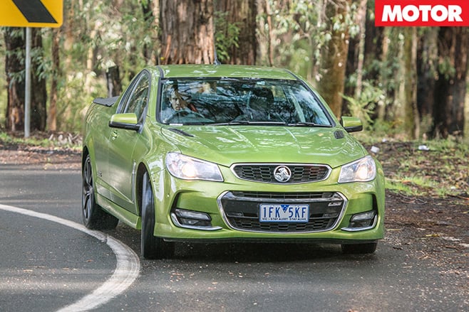 Holden Commodore SS-V Redline front