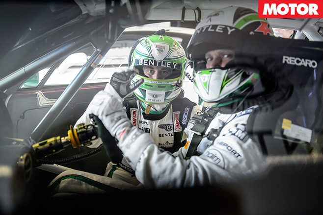 Bentley GT3 Racing team
