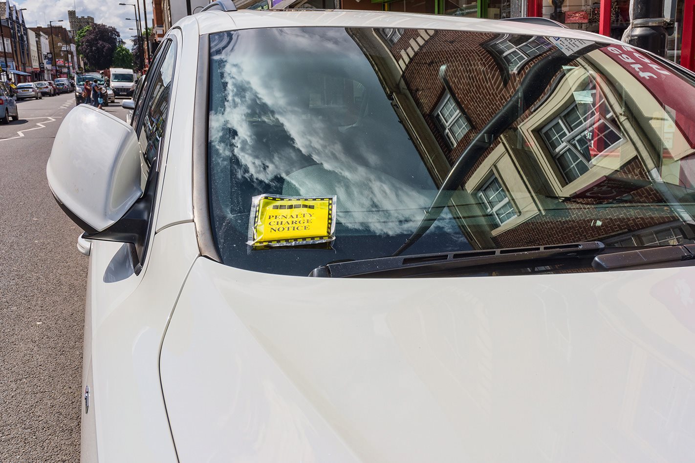 penalty infringement notice on car