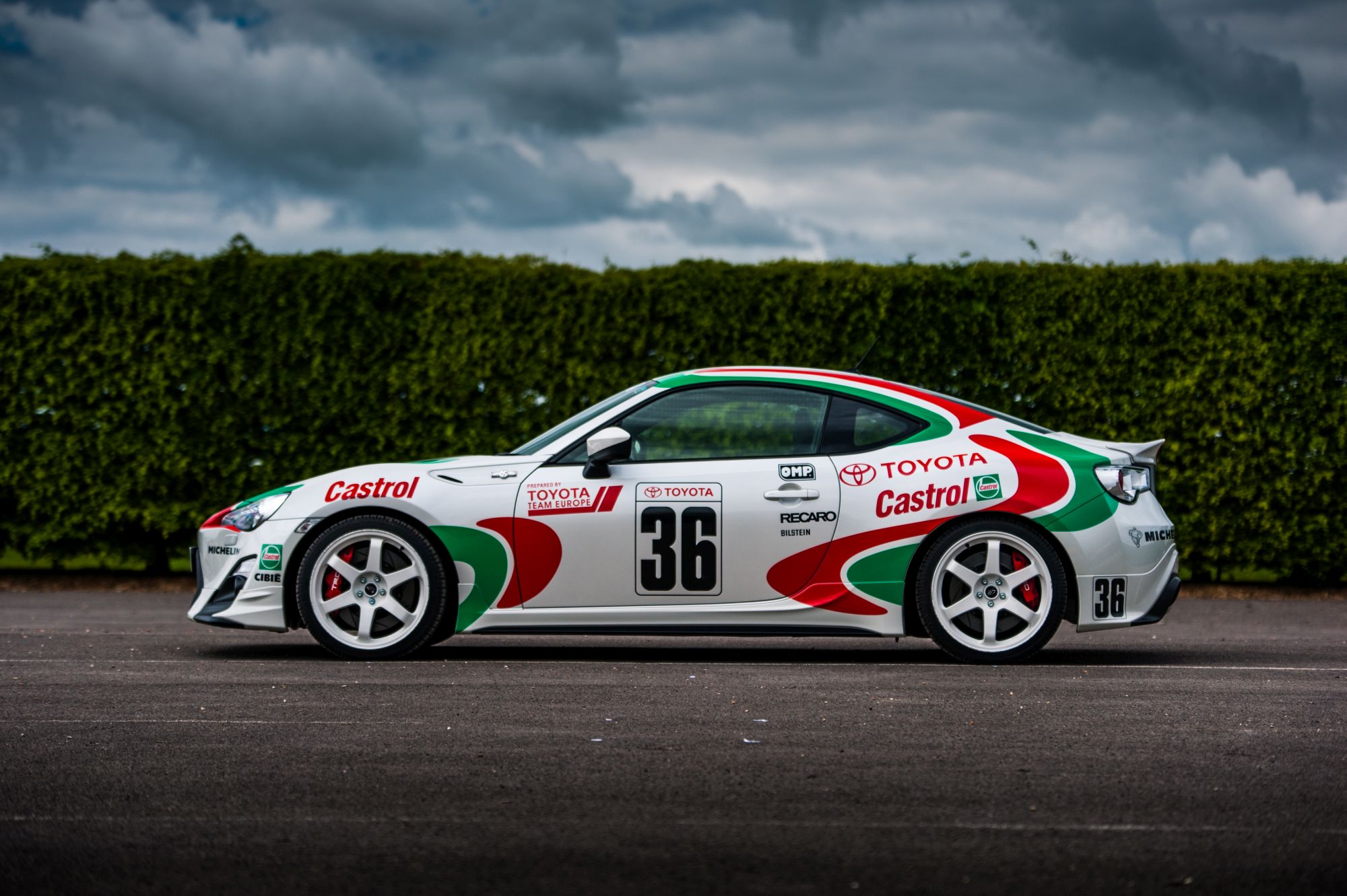 Toyota 86 in iconic livery for Goodwood