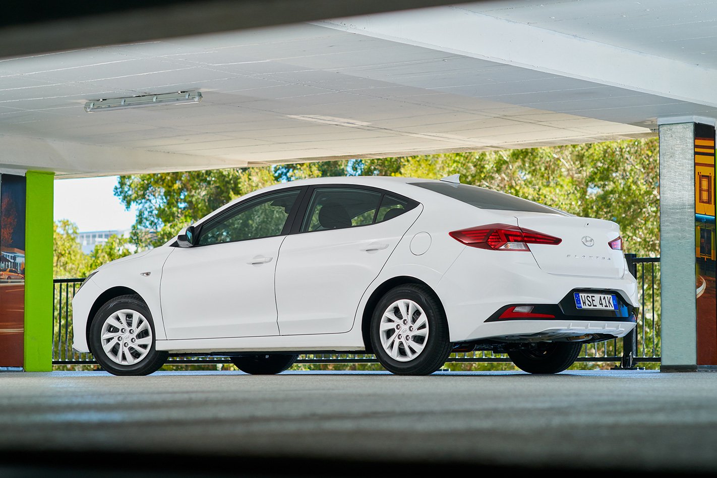 2019 Hyundai Elantra rear