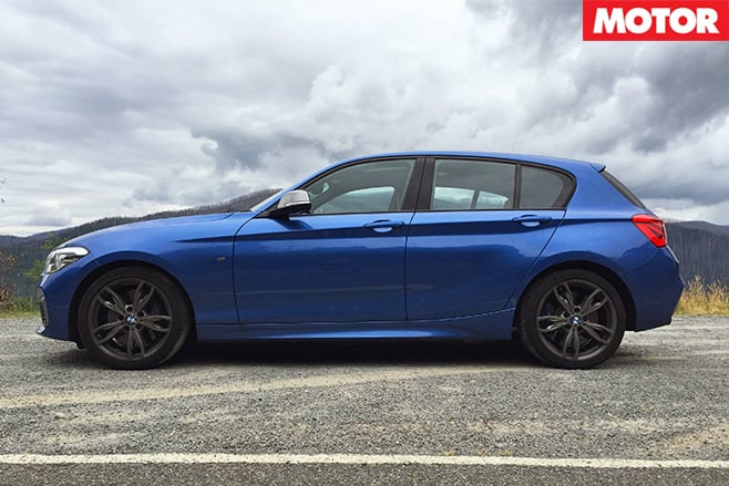 BMW M135i side