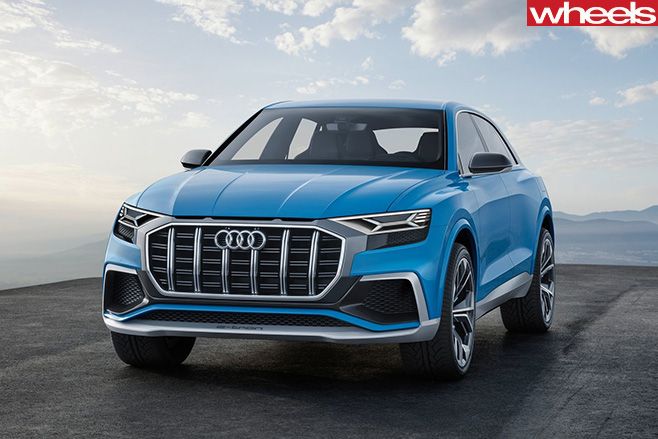 2017-Audi -Q8-Quattro -concept -front