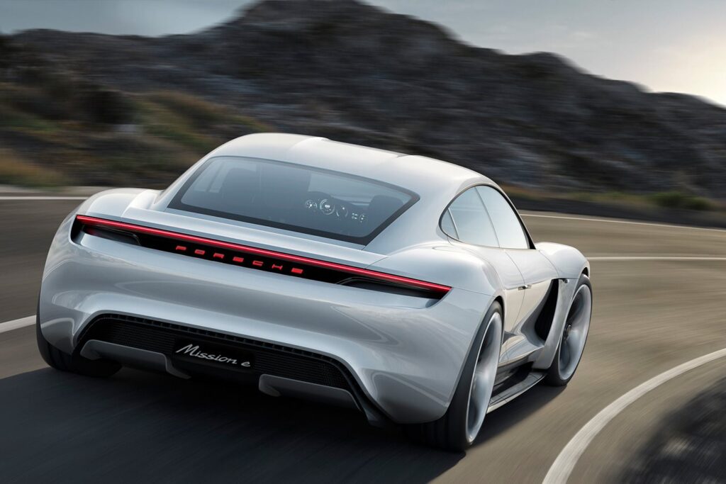 Electric Porsche Mission E