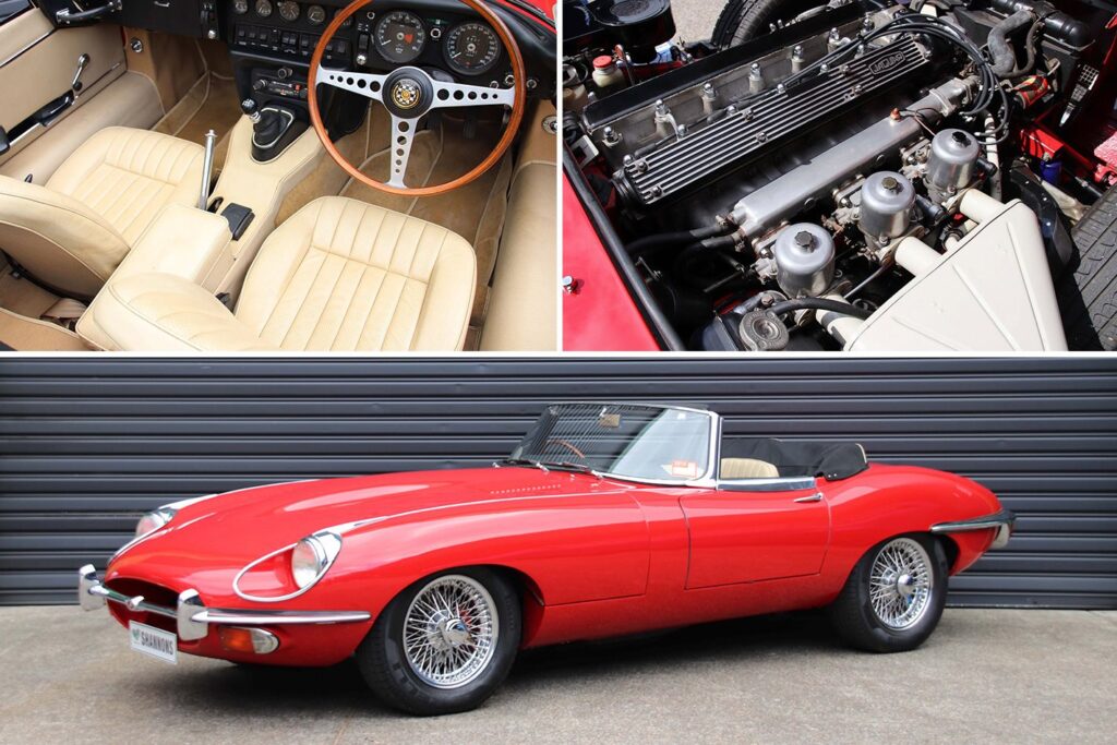 1970 Jaguar E Type 4.2 Series 2 roadster