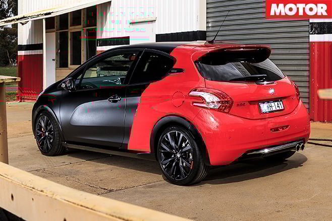 Peugeot 308 GTi rear
