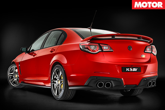 HSV Clubsport R8 Track Edition rear