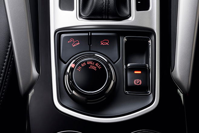 Hill Descent Control dial