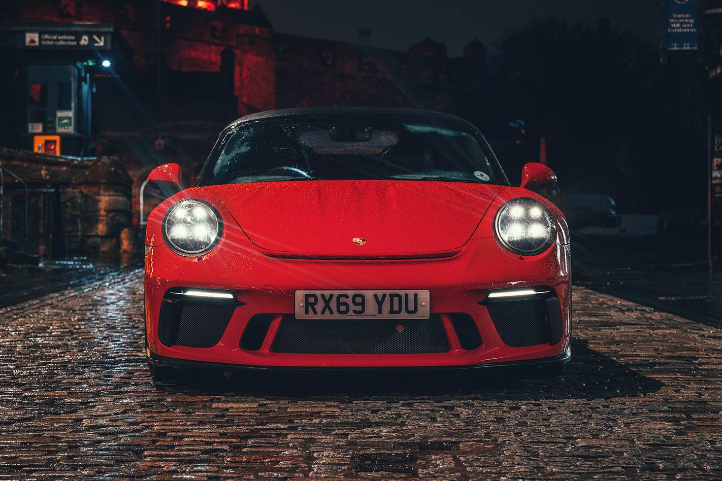 2020 Porsche 911 Speedster front