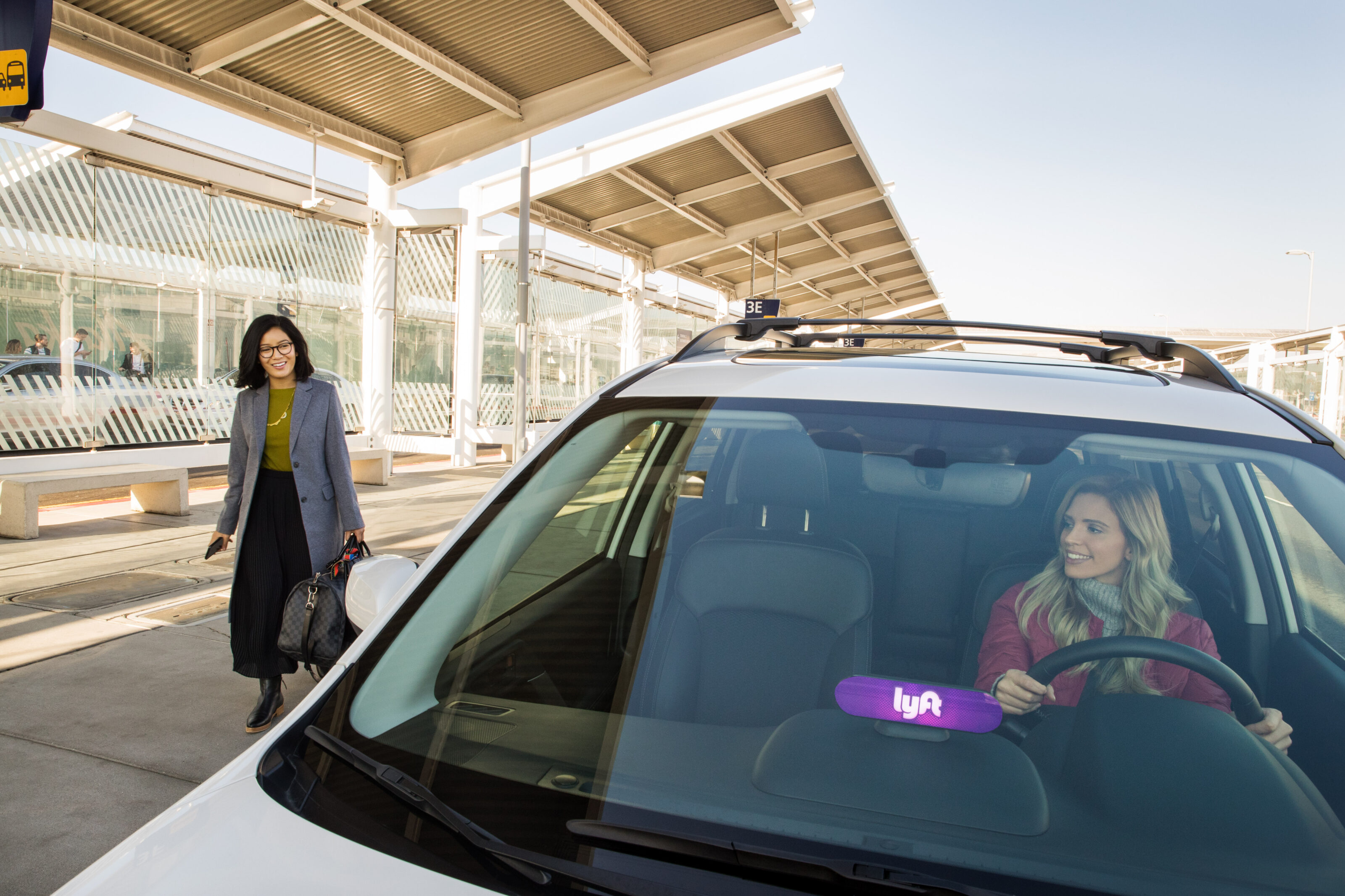 Lyft ride sharing