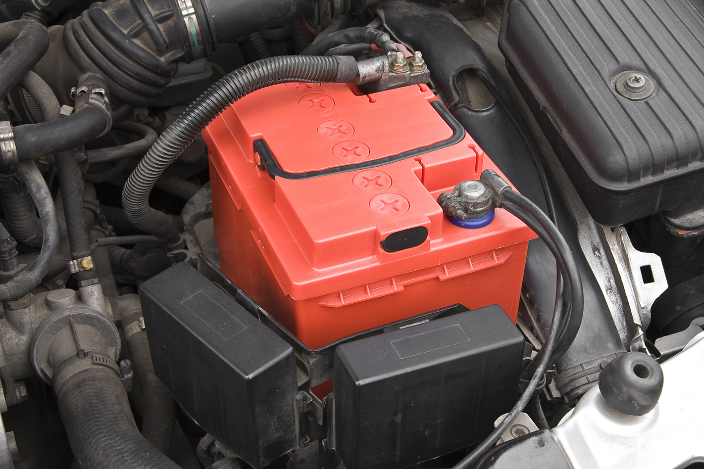 Lead-acid car battery