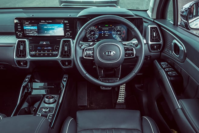 Kia Sorento GT-Line interior