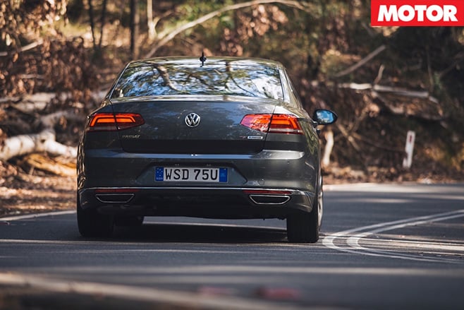 VW passat rear driving