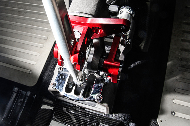 Abarth dog ring gear box