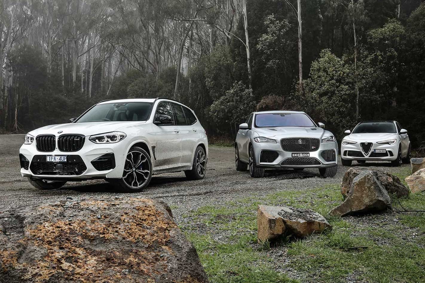 Mid-size performance SUVs sales VFACTS March