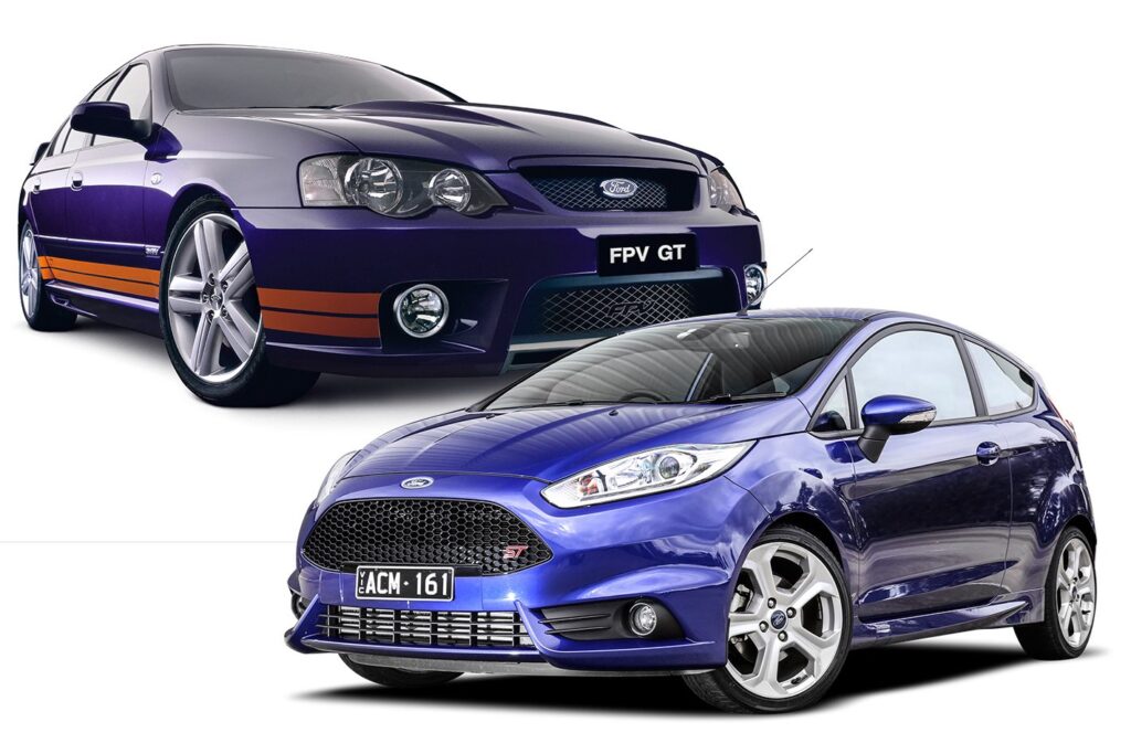 2004 FPV GT vs Ford Fiesta ST main