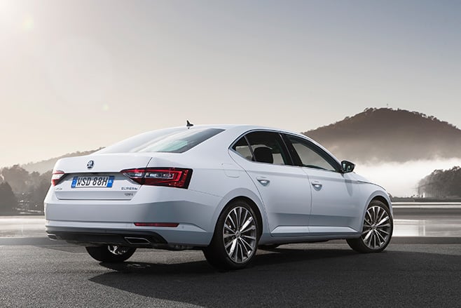 Skoda Superb Rear