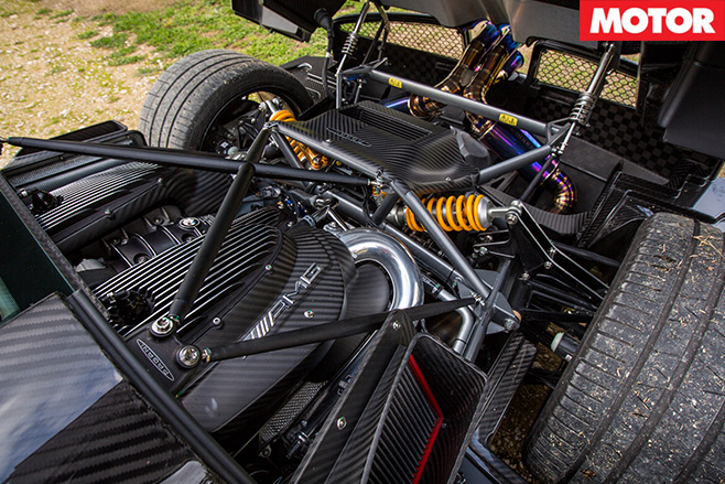 Pagani BC revealed engine