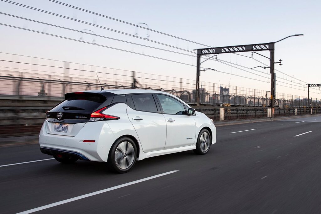 Nissan Leaf commute