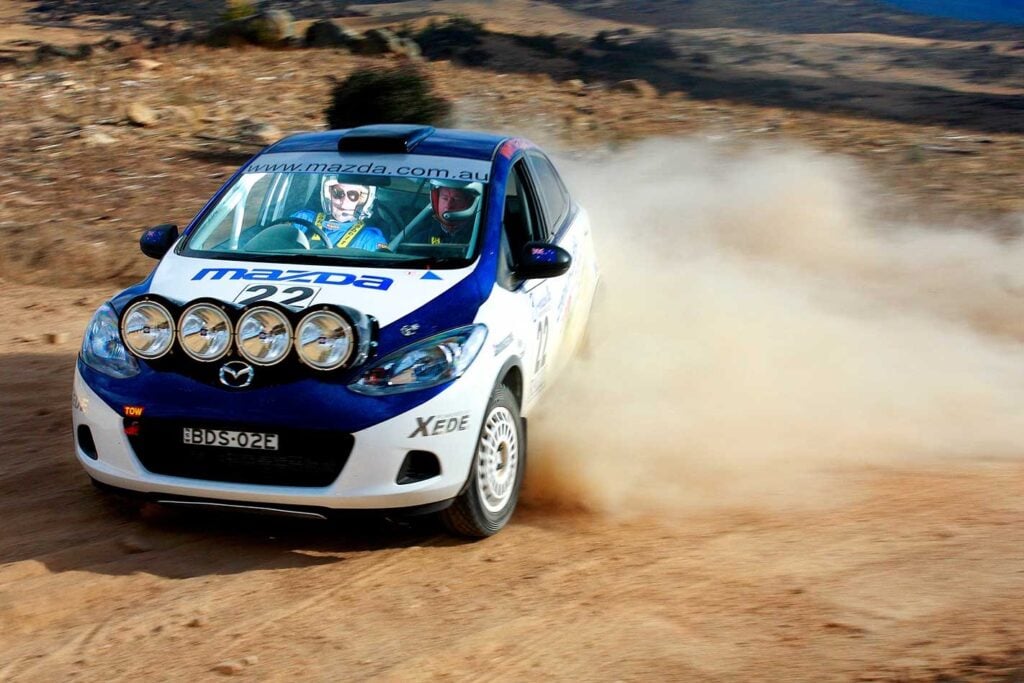How to drive a rally car