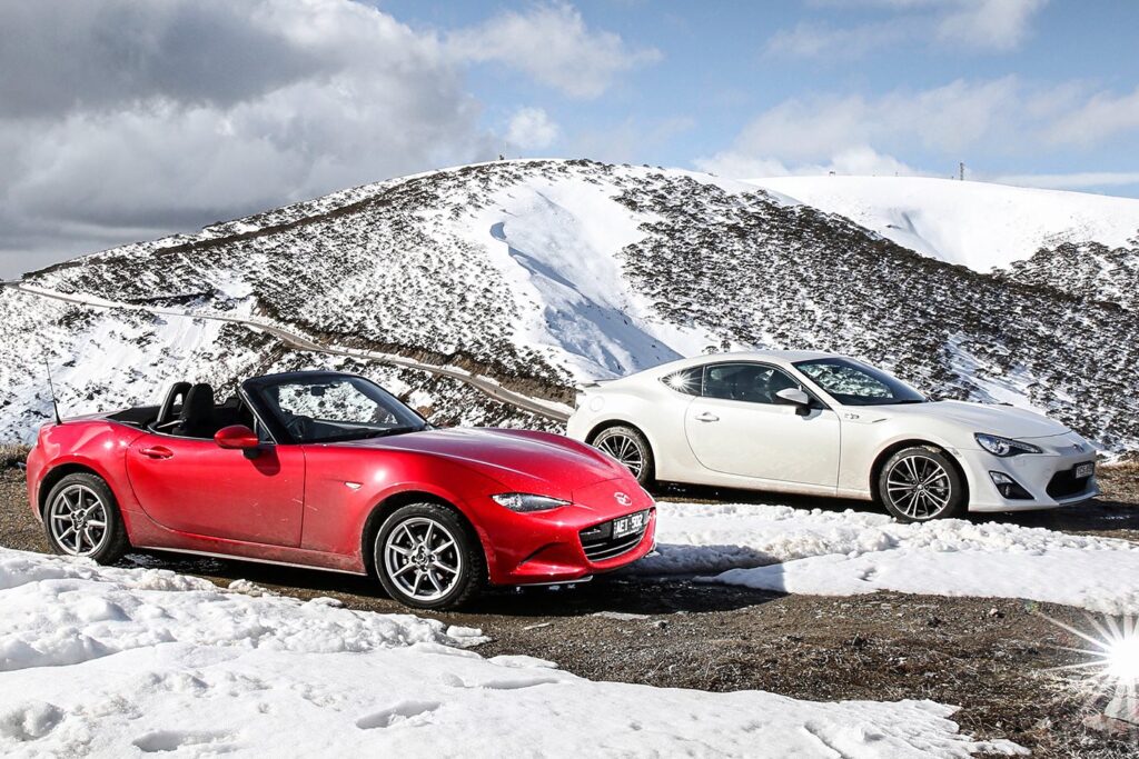 Mazda MX-5 vs Toyota 86 GTS