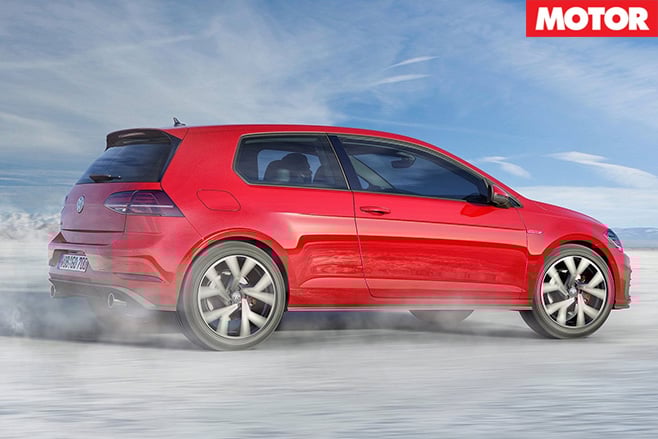 2017 Volkswagen Golf GTI driving