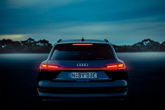 Audi e-tron at Car of the Year 2021