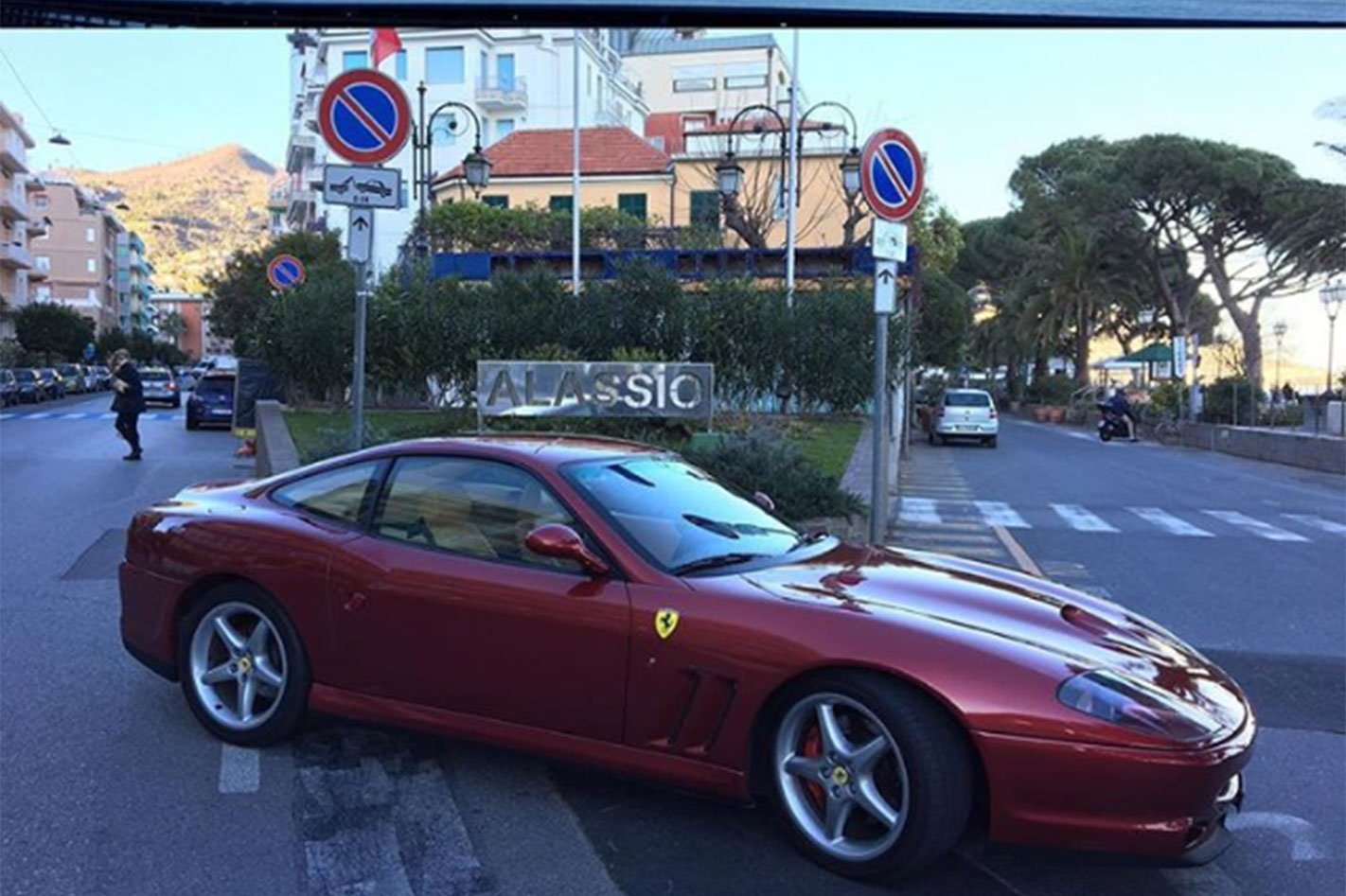 Jenson -Button -Ferrari -550