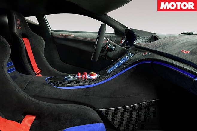 Rimac Concept S interior