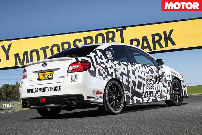 Mrt subaru wrx rear