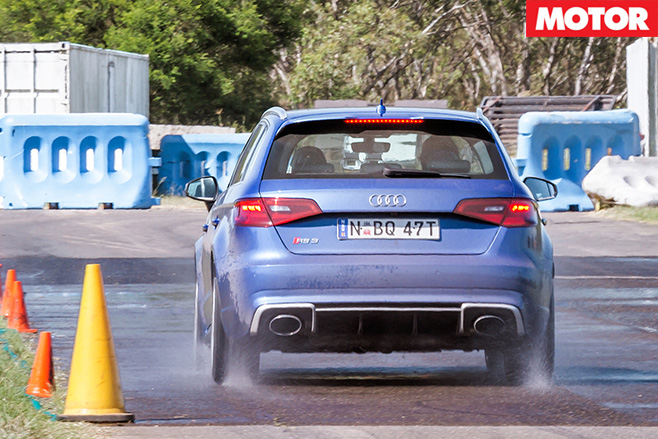 Braking in the wet