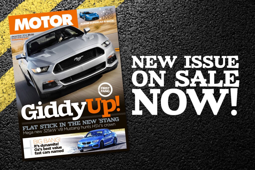 December MOTOR issue on sale