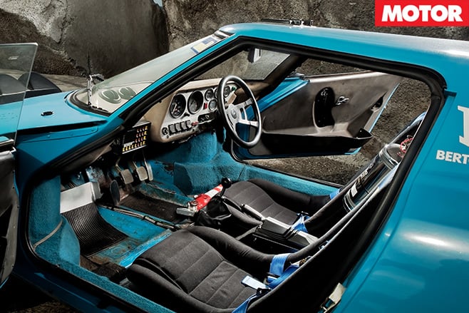 Lancia Stratos interior