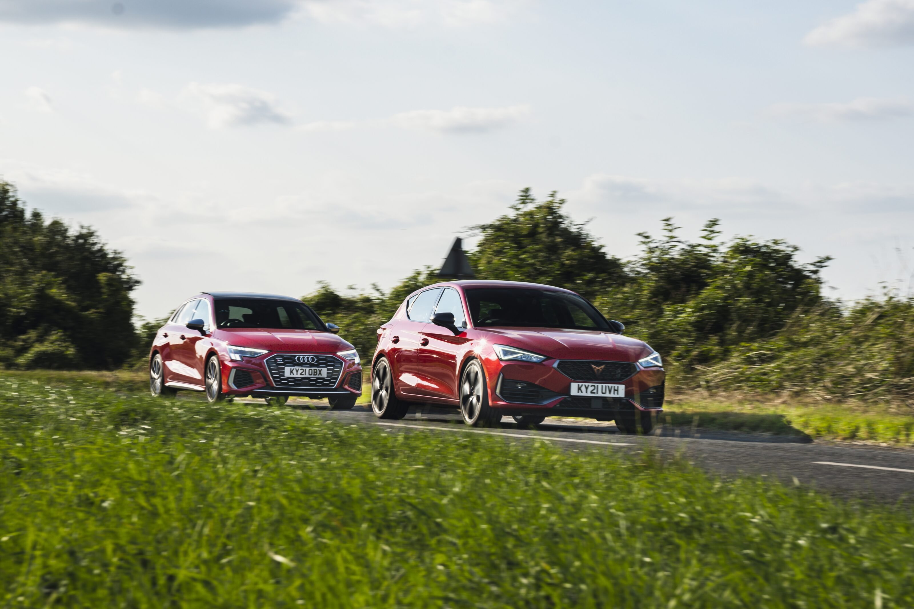 2021 Audi A3 vs Cupra Leon 300 comparison review