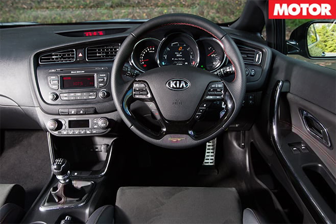 Kia rio interior