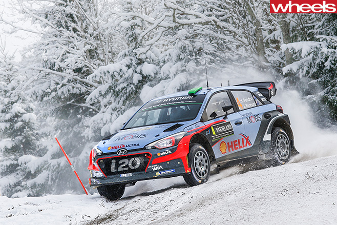 Hayden -Paddon -Rally -Sweden -racing