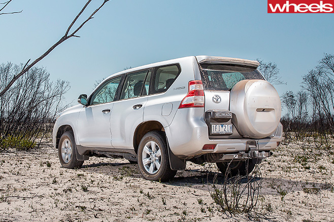 Toyota -Prado -rear