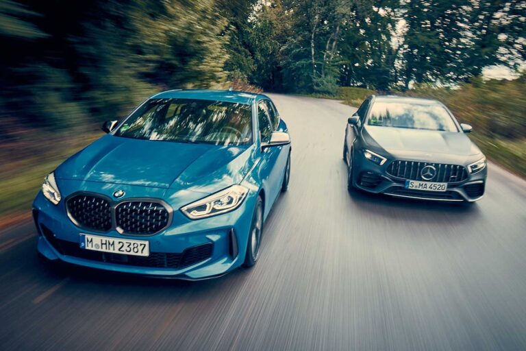 BMW M135i xDrive vs Mercedes-AMG A45 S comparison