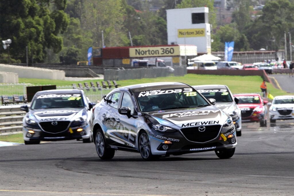 Mazda Celebrity race