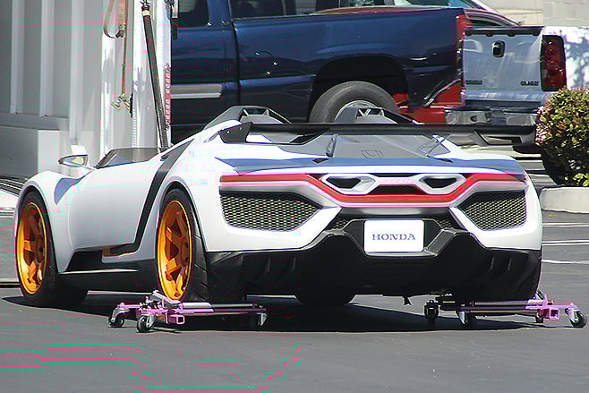 Honda ZSX rear