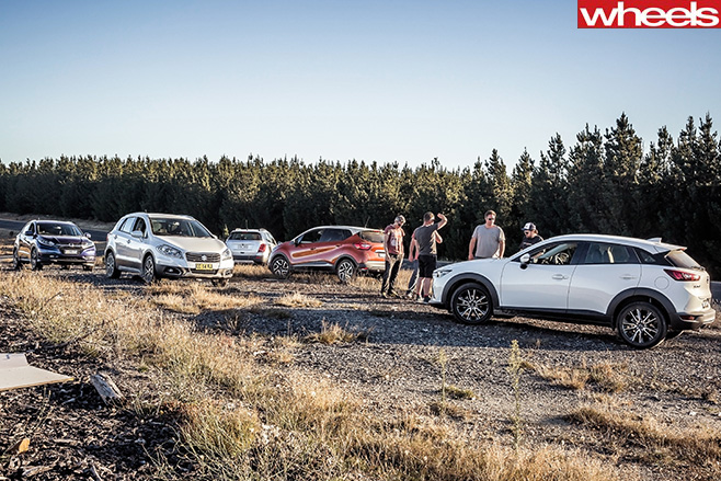 Mazda -cx 3-honda -hr -v -suzuki -s -cross -renault -captur -holden -trax