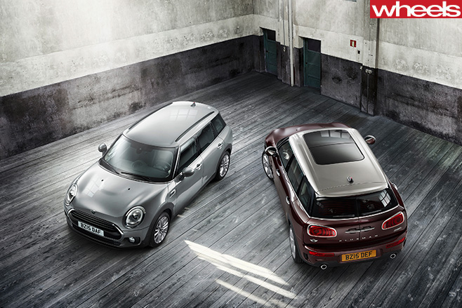 Mini -Clubman -top -side